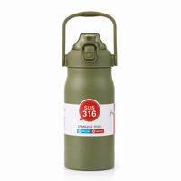 BOT18C | 1200ml Vacuum Bottle - green
