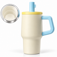 BOT689 | 500ml Ceramic Cup - yellow