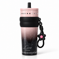 BOT527 | 710ml Stainless Cup - Pink