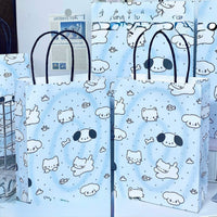 GFT300 | 21x27x11cm Gift Bag / Paper Bag - blue dog