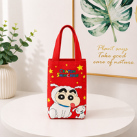BOT214D | Shinchan Bottle Bag - red