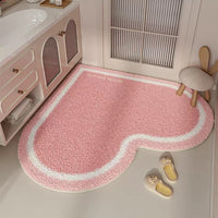 DCC03 | 60x60cm - Pink Heart Mat 3.25$