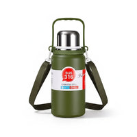 BOT407 | 1200ml Stainless Bottle - Green
