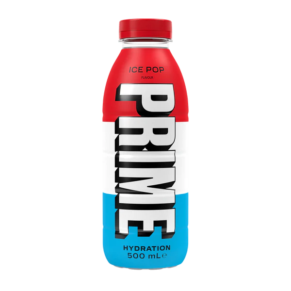 SSK08 | Prime Hydration Drink, Ice Pop 16.9 fl oz (Single Bottle)