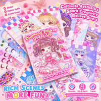 STPK164 | Dress Up Sticker Book - pink