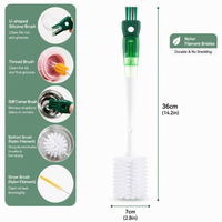 BOT448 | Bottle Cleaning Brush - white