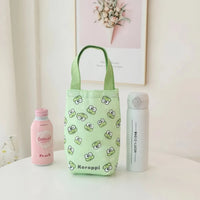 BOT334 | Bottle carry Bag - green frog