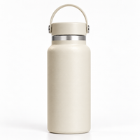 BOT594 | 32oz 946ml Stainless Bottle - Cream Beige