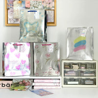 GFT64 | Silver Paper Bag / Gift Bag