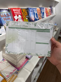 PLN03 | A5 Monthly Plan / Planner  52sheet