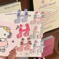 HSC142 | 6pcs Music Hair Clip