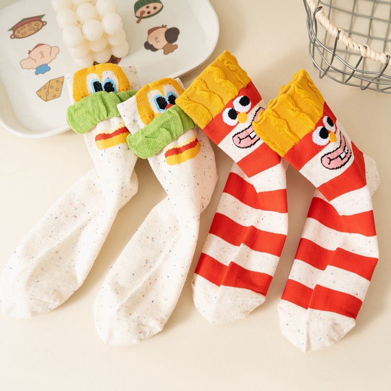 SO57 | hotdog Fries Sock