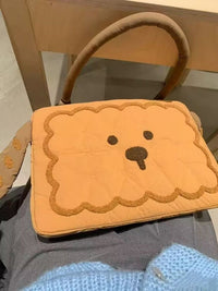 IPAB43 | 12 inch Ipad & laptop bag - cookie
