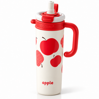 BOT535 | 1100ml Stainless Bottle - red