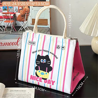 LUH07 | Black Cat Lunch Bag 2.5$