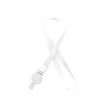 IDC109 | White ID Card Lanyard 1pcs