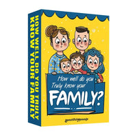 PGC11 | How well do you truly know your family / Family Card Game