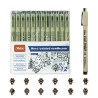 MK23 | Color pen (12pen) Black Marker