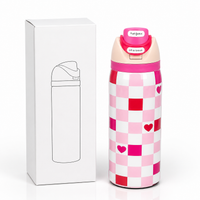 BOT445 | 32oz / 945ml Bottle - pink heart