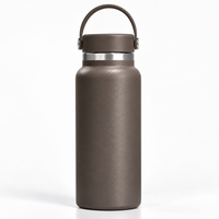 BOT599 | 32oz 946ml Stainless Bottle - Brown
