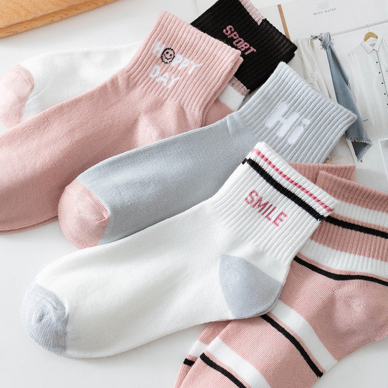 SO64 | Pink Sock 1pair Random color