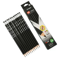 PSL49 | 2B Dasen Wood Pencil 12pcs/box free sharpener