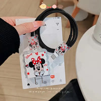 CAIP72 | Black Micky Mouse Charger Case 1set 1.25$