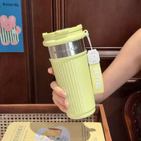 BOT384C | 600ml Stainless Cup  - green