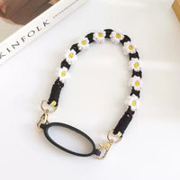 BOT12E | Daisy Bottle Strap - black