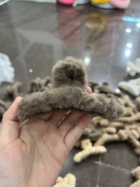 HSC48 | Hair Clip - dark brown 1pcs