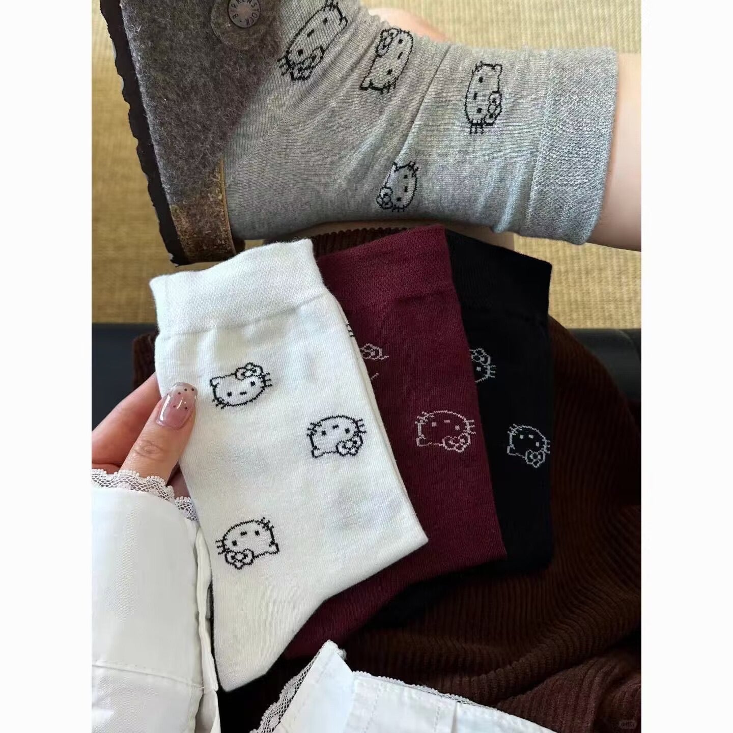 SO46 | Kitty Sock 1pair