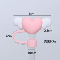 BOT272 | Bottle Accessories - pink heart