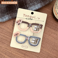 HSC58D | 2pcs Glasses Hair Clip 0.6$