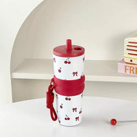 BOT64A | 710ml Stainless Cup - red