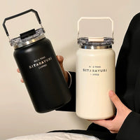 BOT351 | 1500ml Sitarayuri Stainless Bottle - white