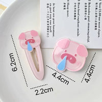 HSC158 | 2pcs Pig Hair Clip