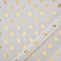 GFT106 | Christmas Gold Gift wrap / paper wrap 50x70cm