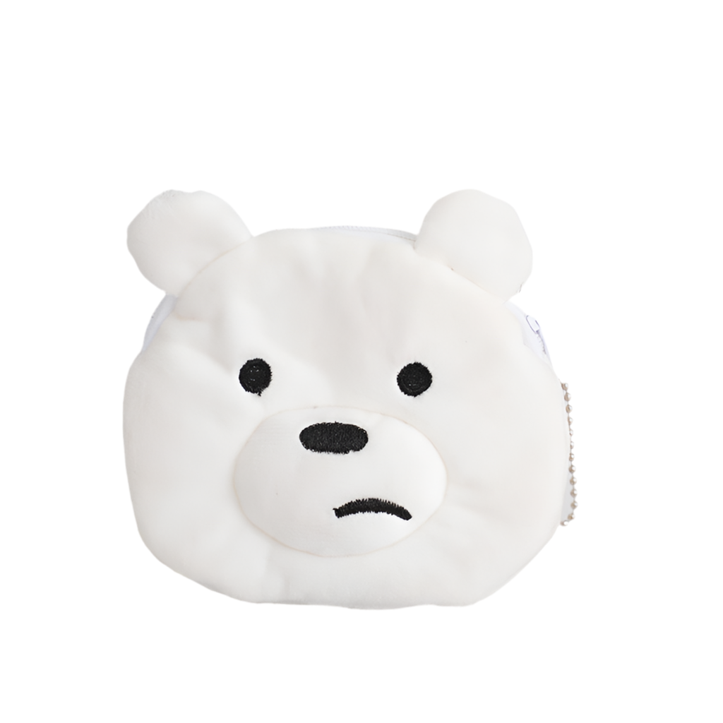 KC178 | BareBear white ice bear keychain