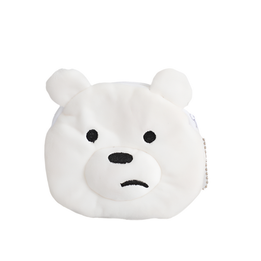 KC178 | BareBear white ice bear keychain