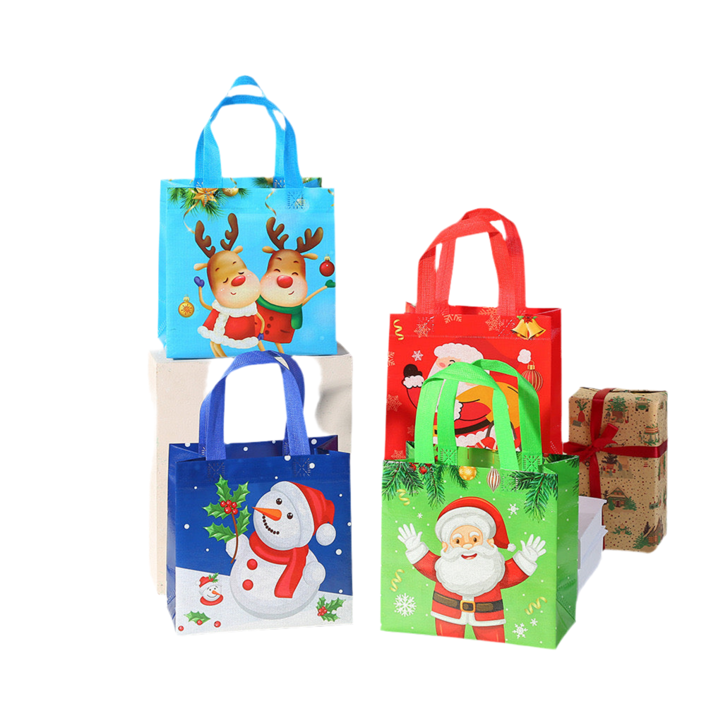 GFT99 | Christmas Gift Bag / Waterproof Bag 1pcs 23x22x11cm