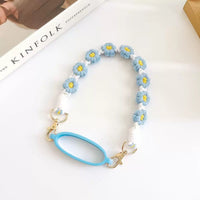 BOT12D | Daisy Bottle Strap - blue