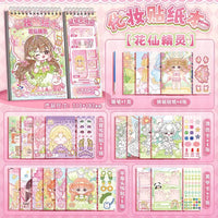 STPK38 | Sticker Book - butterfly girl