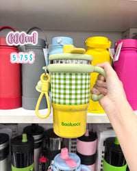 BOT98 | 600ml 316 Stainless Cup - yellow