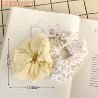 HSC244 | Scrunchie 2pcs 1.5$ - yellow