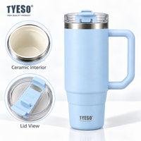 BOT674 | 1200ml Ceramic Cup - blue