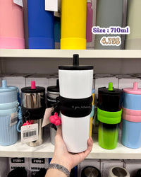 BOT162 | 710ml Stainless Cup - white