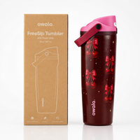 BOT422 | 32oz / 960ml Owala Bottle - Red Cherry