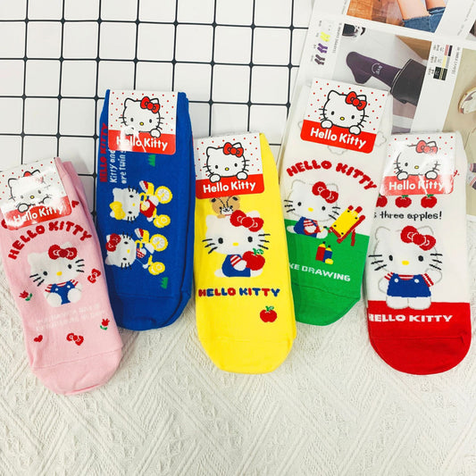 SO45 | Hello Kitty Sock 1pair 0.75$ random  color