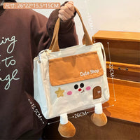 LUH31 | Cute Dog Lunch Bag - Brown 3.5$