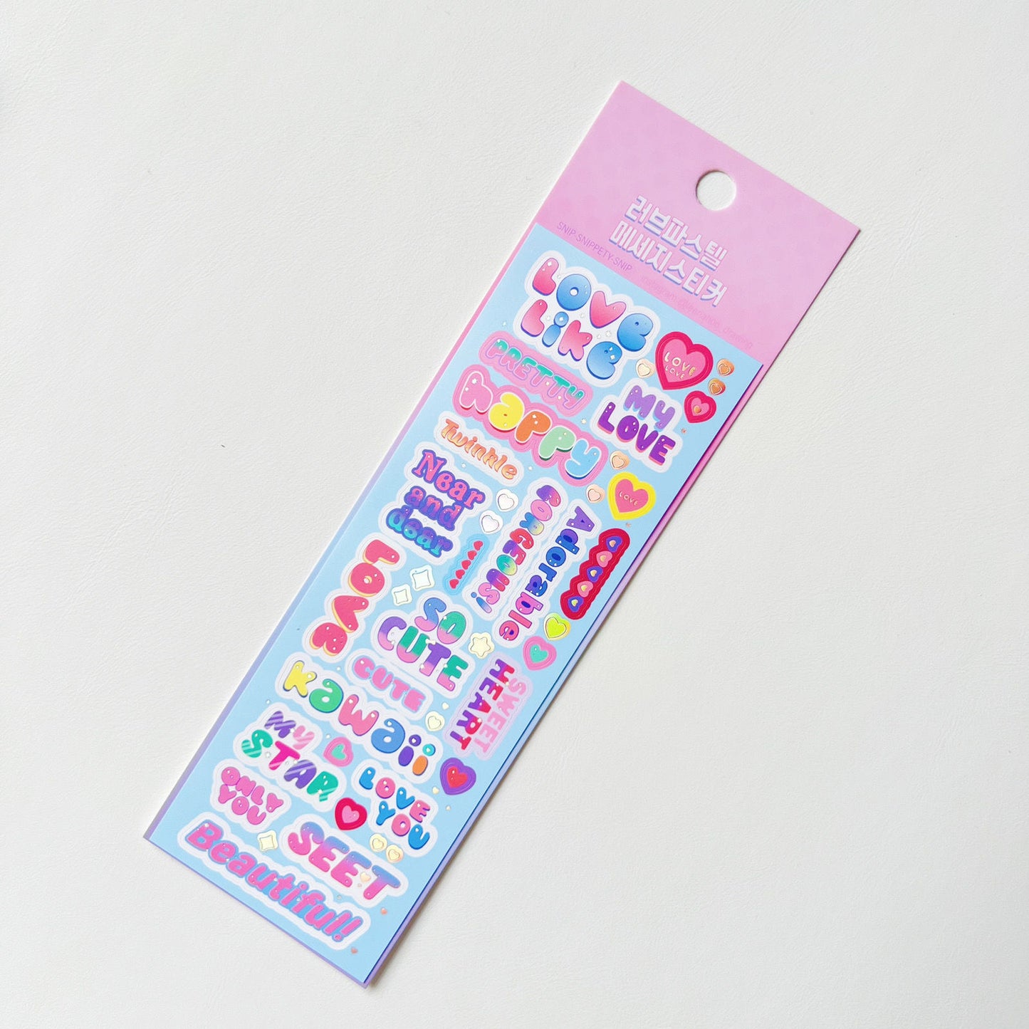 STPK24 | Korea Style Sticker 1pcs